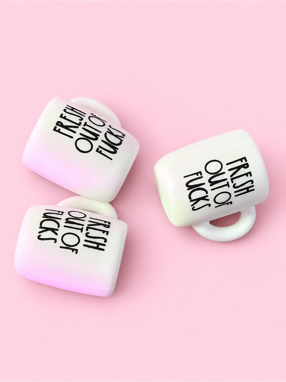Mug Focal Silicone Beads